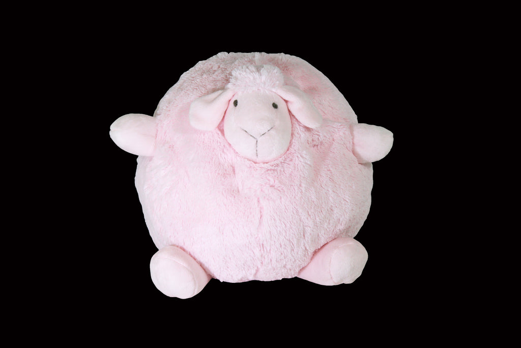 Pink ball-shape sheep large