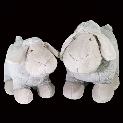 Spud - large plush grey sheep